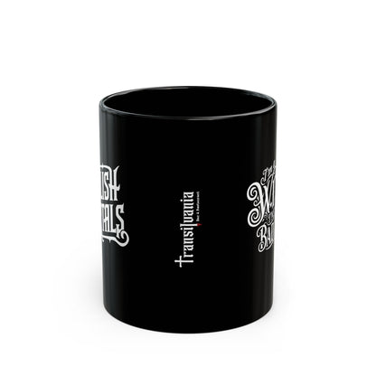 Bad Wich, Dark Humor Coffee Cup, Halloween Gift, Witchy Drinkware, Spooky Kitchen Accessory