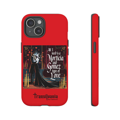 Transylvania Tough Case - Morticia & Gomez Type of Love Design