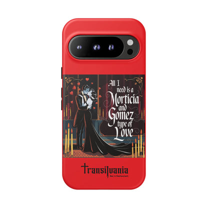 Transylvania Tough Case - Morticia & Gomez Type of Love Design
