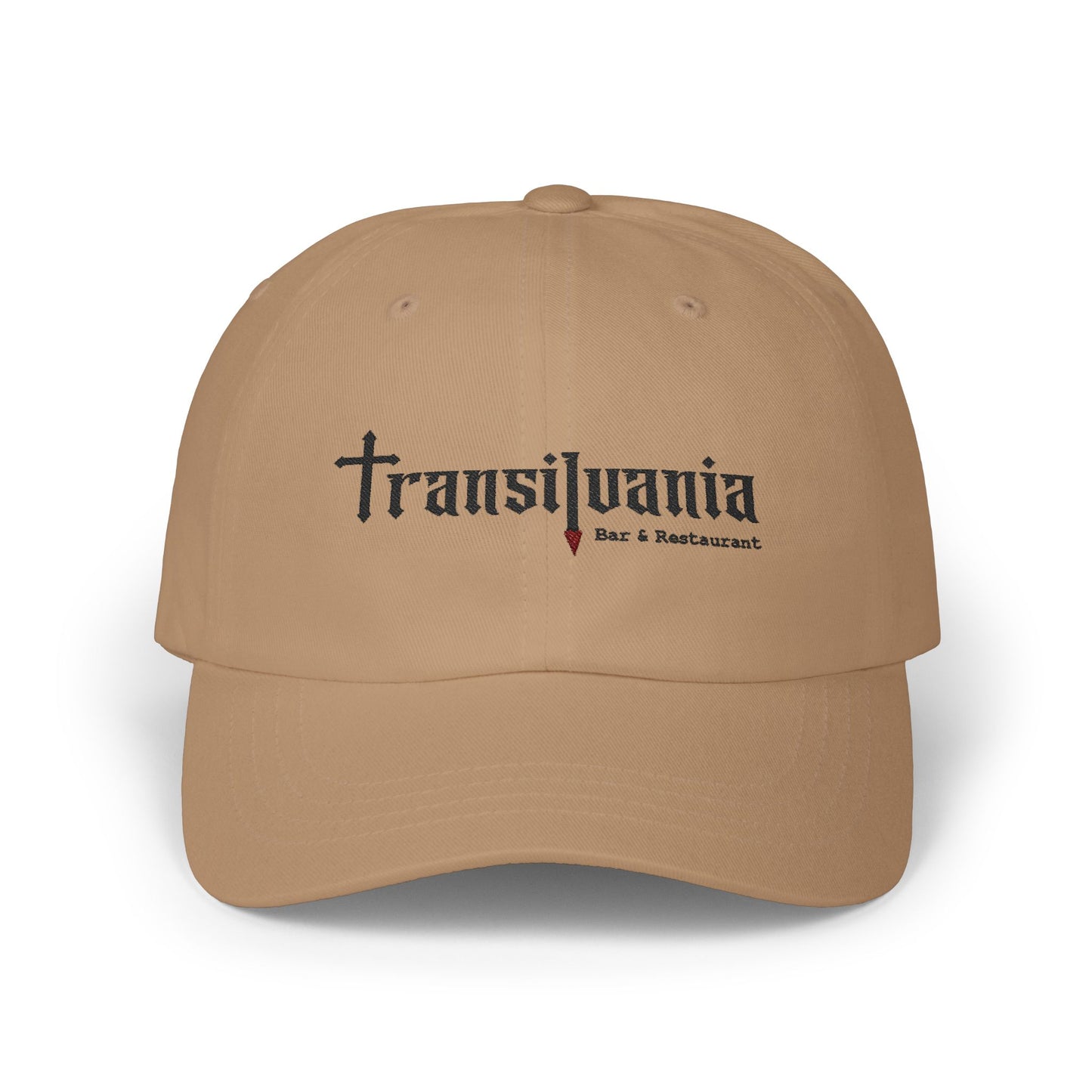 Classic Dad Cap - Transylvania Bar & Restaurant Logo Hat for Casual Style
