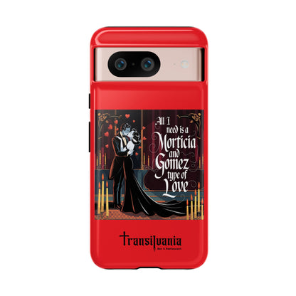 Transylvania Tough Case - Morticia & Gomez Type of Love Design