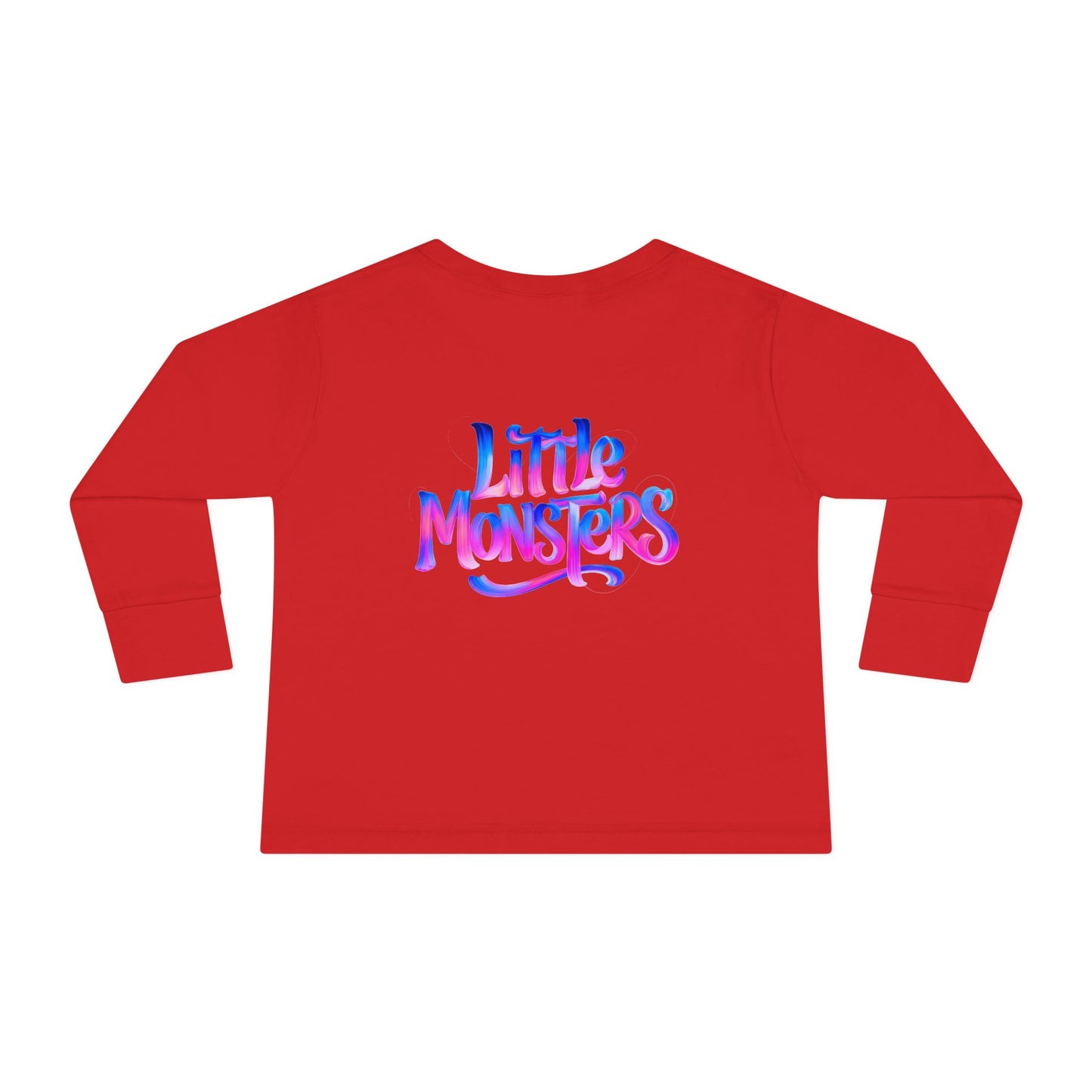 Little Monster | Vladdy Vamp | Toddler Graphic Long Sleeve Tee with Fun Design | Perfect for Kids, Birthday Gift, Halloween Costume, Playtime