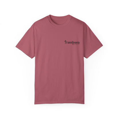 Transylvania Unisex Garment-Dyed T-Shirt - Vintage Style Graphic Tee