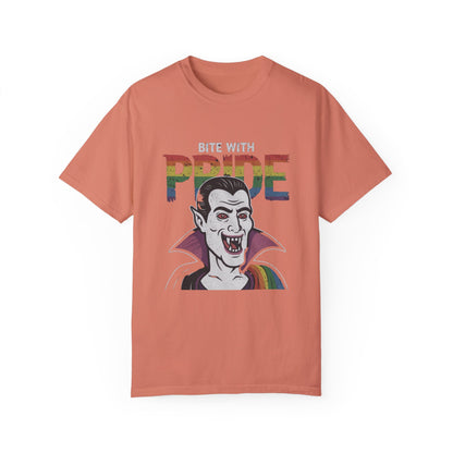 Pride-Inspired Vampire T-Shirt - Bite with Pride, Transylvania Back