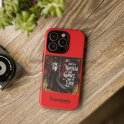 Transylvania Tough Case - Morticia & Gomez Type of Love Design