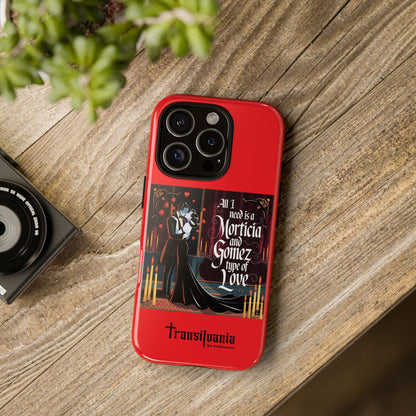 Transylvania Tough Case - Morticia & Gomez Type of Love Design