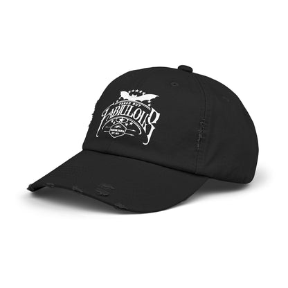 Fang Out 2 Unisex Distressed Cap - Casual Style Hat for Everyday Use, Gift for Friends, Men and Women, Relaxed Vibe, Fun Occasion