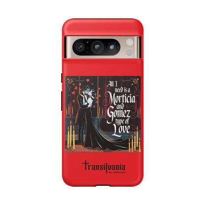 Transylvania Tough Case - Morticia & Gomez Type of Love Design