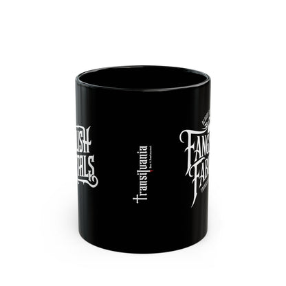 Fangs Out Mug, Dark Humor Coffee Cup, Halloween Gift, Witchy Drinkware, Spooky Kitchen Accessory