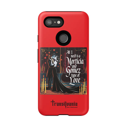 Transylvania Tough Case - Morticia & Gomez Type of Love Design