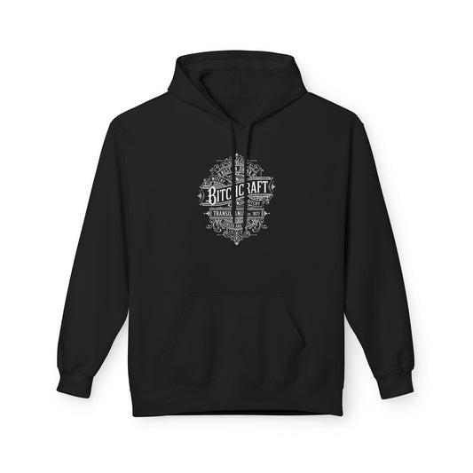 BitchCraft & Foolish Mortals Hoodie | Unisex Halloween Apparel, Cozy Sweatshirt, Gift for Spooky Season, Casual Layering, Gothic Style