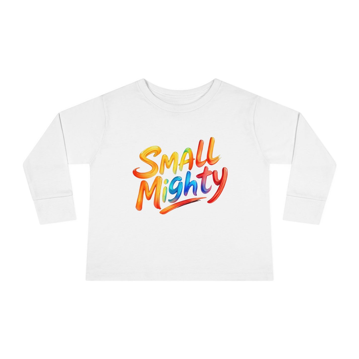 Little Monsters | Small Mighty | Toddler Long Sleeve Tee | Fun Kids Shirt, Cute Outfit, Playtime Apparel