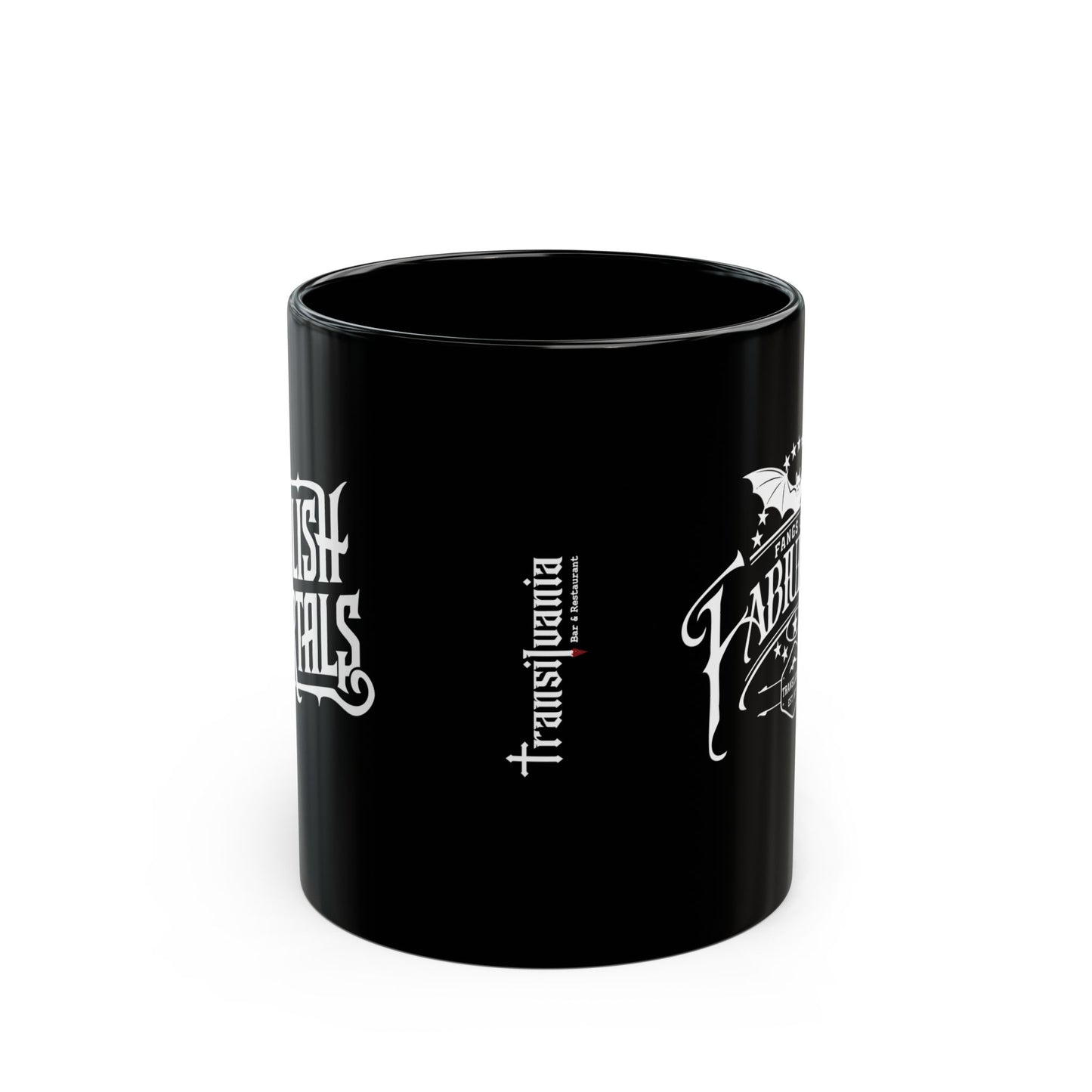 Fangs Out 2 Mug, Dark Humor, Coffee Cup, Halloween Gift, Witchy Drinkware, Spooky Kitchen Accessory
