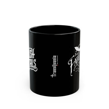 Fangs Out 2 Mug, Dark Humor, Coffee Cup, Halloween Gift, Witchy Drinkware, Spooky Kitchen Accessory