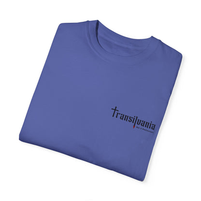 Transylvania Unisex Garment-Dyed T-Shirt - Vintage Style Graphic Tee
