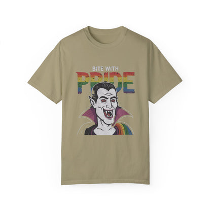 Pride-Inspired Vampire T-Shirt - Bite with Pride, Transylvania Back