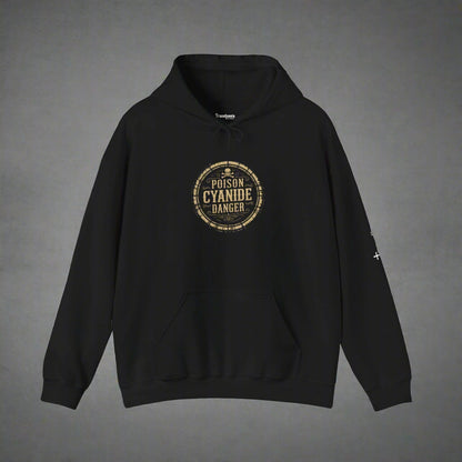 Poison Danger Unisex Hooded Sweatshirt - Perfect for Halloween and Parties